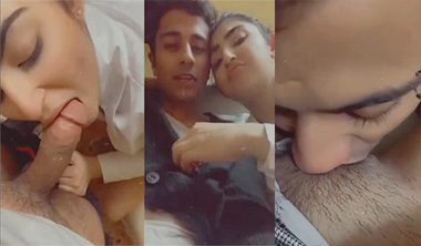 Tamil Teen Girl Giving Blowjob Fuck With Her BF Leaked Viral